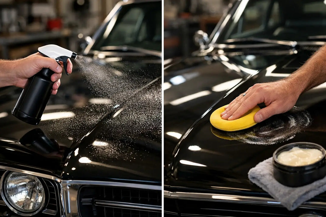 Spray Versus Liquid Car Wax for a Better Shine