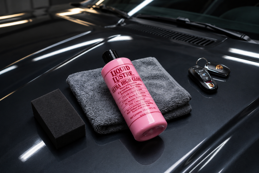 Liquid Wax for Black Cars That Shows the Shine