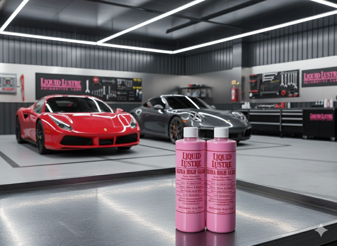 2-Pack Liquid Lustre™ Original Pink Wax 16oz + Free Buffing Towel