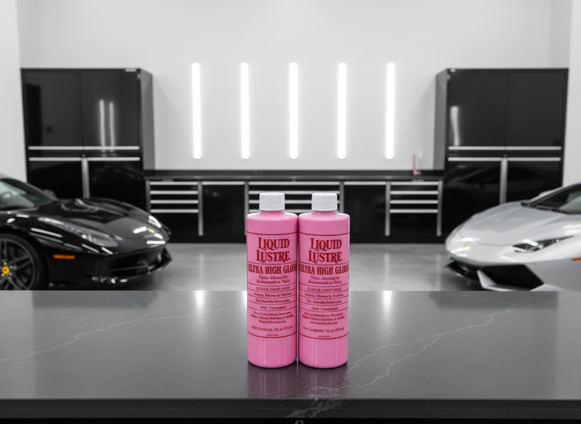 2-Pack Liquid Lustre™ Original Pink Wax 16oz + Free Buffing Towel